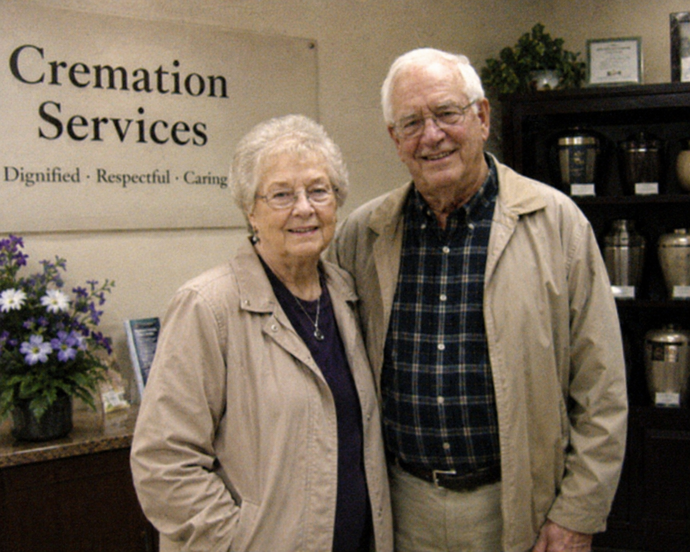 Rachel and Dan, founders of Comfort Care Pet Cremation